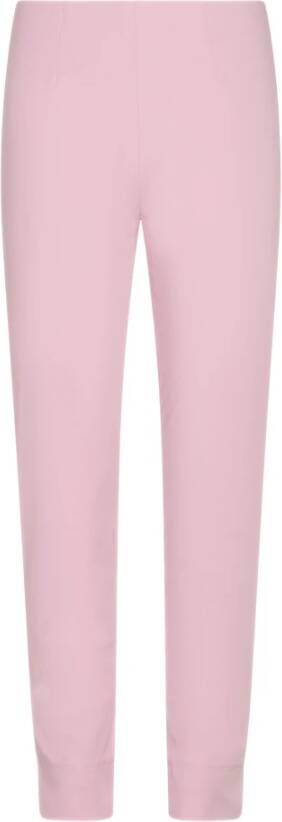 Seductive Slim-fit Trousers Roze Dames