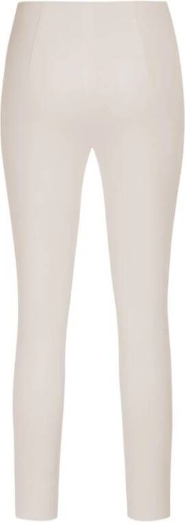 Seductive Slim-fit Trousers Wit Dames