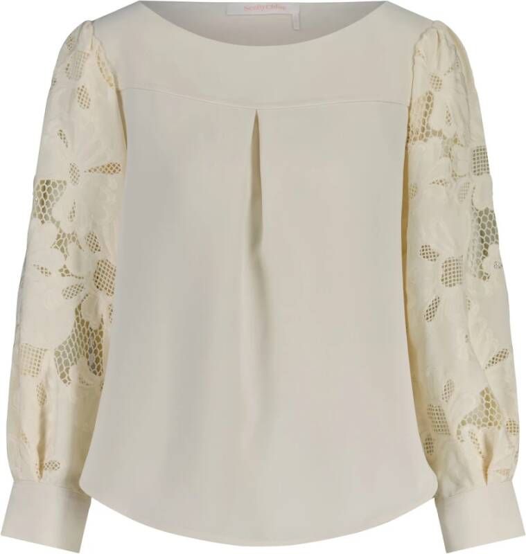 See by Chloé Camicette Stijlvolle Blouse Wit Dames
