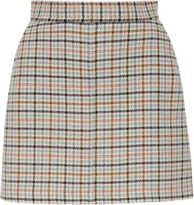 See by Chloé Checked skirt Beige Dames