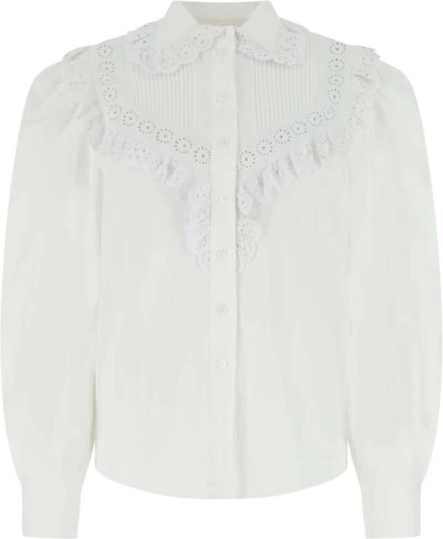 See by Chloé Damesoverhemden Hoogwaardige Stof Perfect voor Elke Gelegenheid White Dames