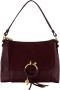 See By Chloé Crossbody bags Joan Grained Shoulder Bag Leather in paars - Thumbnail 1