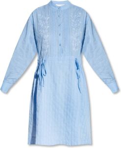 See by Chloé Embroidered dress Blauw Dames