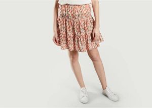 See by Chloé Flowery mini skirt Beige Dames