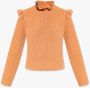 See by Chloé Bruine Wollen Turtleneck Sweater Brown Dames - Thumbnail 1