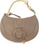 See By Chloé Hobo bags Hana Leather Shoulder Bag in taupe - Thumbnail 1