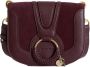 See by Chloé Paarse Hana Crossbody Tas Elegant en veelzijdig Purple Dames - Thumbnail 2