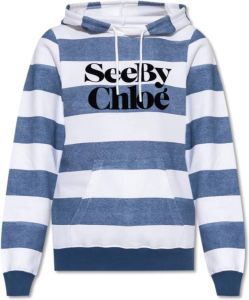 See by Chloé hoodie Blauw Dames