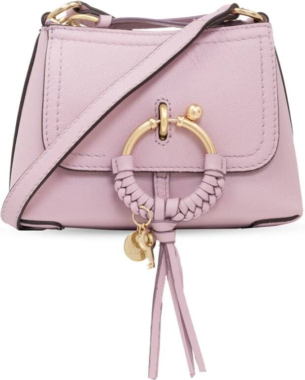 See By Chloé Crossbody bags Joan Crossbody Bag Mini Leather in poeder roze