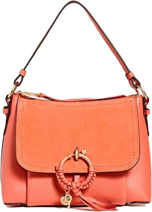 See By Chloé Crossbody bags Joan Shoulder Bag Bronze in oranje