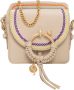 See by Chloé Joan Camera Bag in Beige Leather Beige Dames - Thumbnail 6