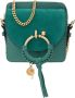 See by Chloé Joan Camera Bag in Green Leather Groen Dames - Thumbnail 3
