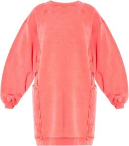 See by Chloé Long sweatshirt with logo Roze Dames