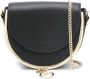 See by Chloé Mara Flap Crossbody Tas Zwart Leer Zwart Dames - Thumbnail 1