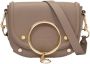 See By Chloé Crossbody bags Mara Shoulder Bag Leather in grijs - Thumbnail 4