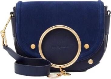 See By Chloé Crossbody bags Mara Crossbody Bag Leather in blauw