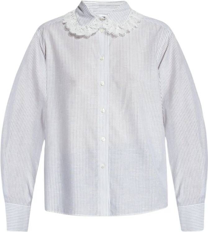See by Chloé Pinstriped shirt Wit Dames