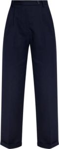 See by Chloé Pleat-front trousers Blauw Dames