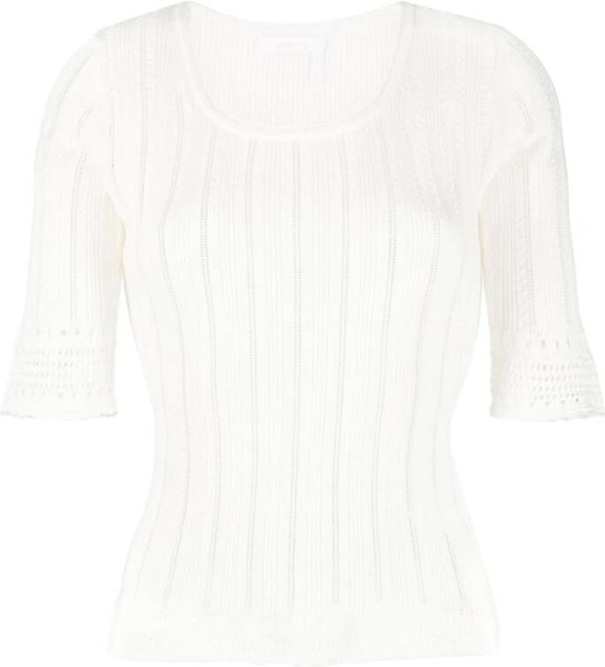 See by Chloé Round-neck Knitwear Wit Dames