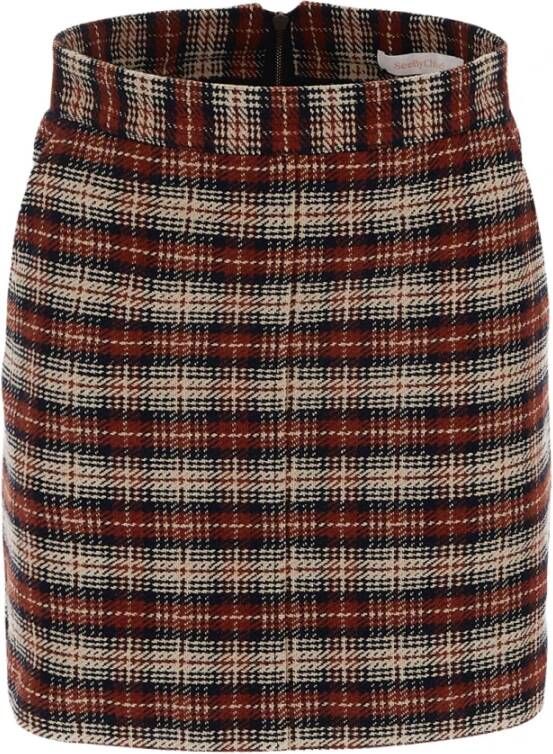 See by Chloé Short Skirts Bruin Dames