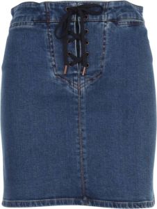 See by Chloé Signature Mini Skirt Blauw Dames