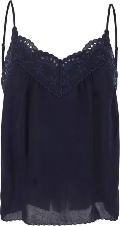 See by Chloé Sleeveless Tops Blauw Dames
