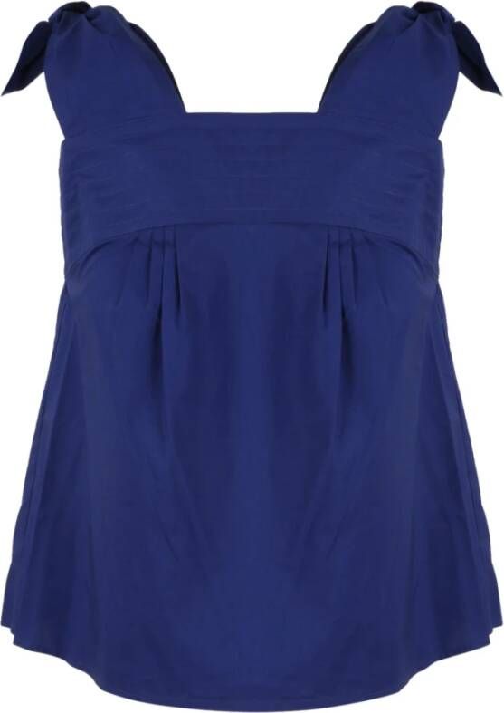 See by Chloé Sleeveless Tops Blauw Dames