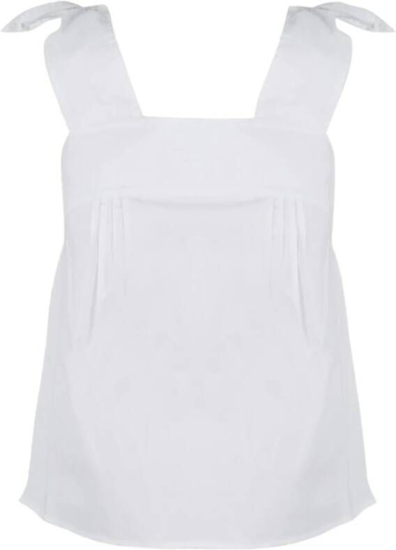 See by Chloé Sleeveless Tops Wit Dames