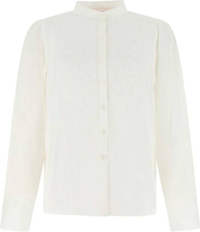 See by Chloé Stijlvolle Blouse Chs22Uht11024 106 Wit Dames