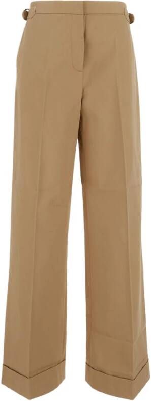 See by Chloé Straight Trousers Bruin Dames