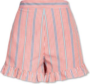 See by Chloé Striped shorts Roze Dames