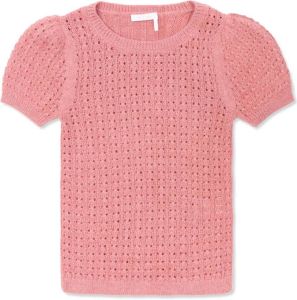 See by Chloé Sweater with short sleeves Roze Dames