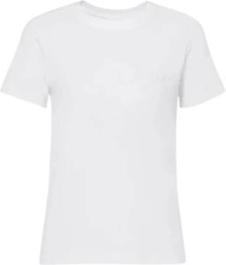 See by Chloé T-Shirt mit Logo Wit Dames