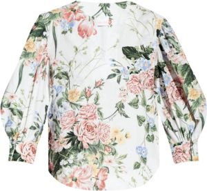 See by Chloé Top with floral motif Wit Dames
