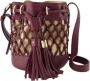 See by Chloé Vicki Schoudertas Elegante Calfskin Bucket Bag Purple Dames - Thumbnail 1