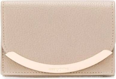 See by Chloé Wallets Grey Beige Dames