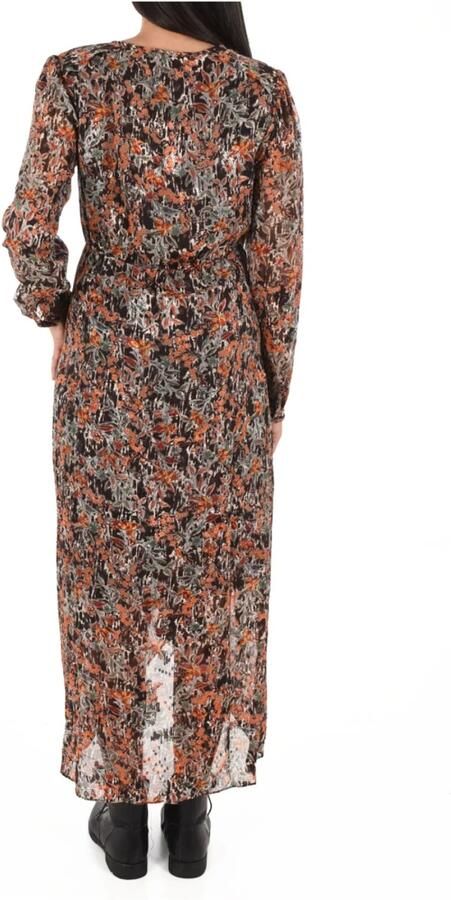 See u soon Lange Splitjurk Bedrukte V-hals Multicolor Dames - Foto 2