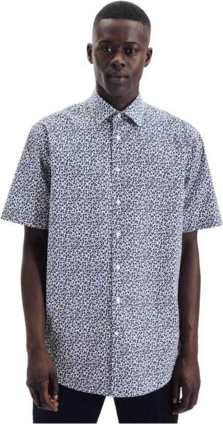 seidensticker Business Shirt Regular Blauw Heren