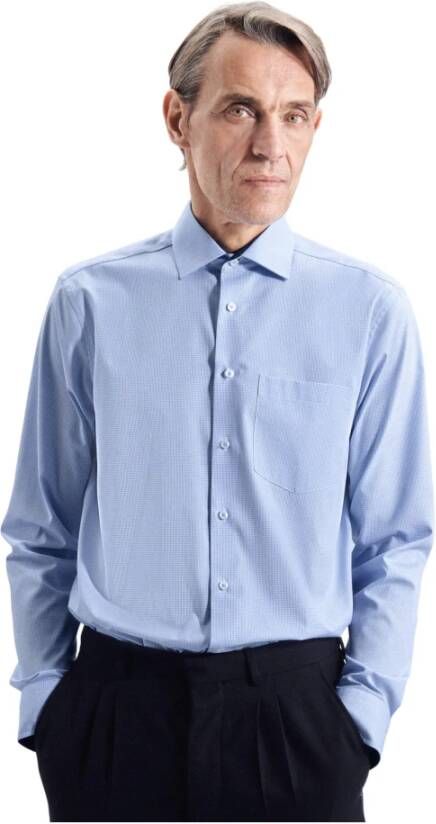 seidensticker Business Shirt Regular Blauw Heren