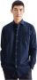 Seidensticker business overhemd normale fit donkerblauw effen katoen - Thumbnail 1