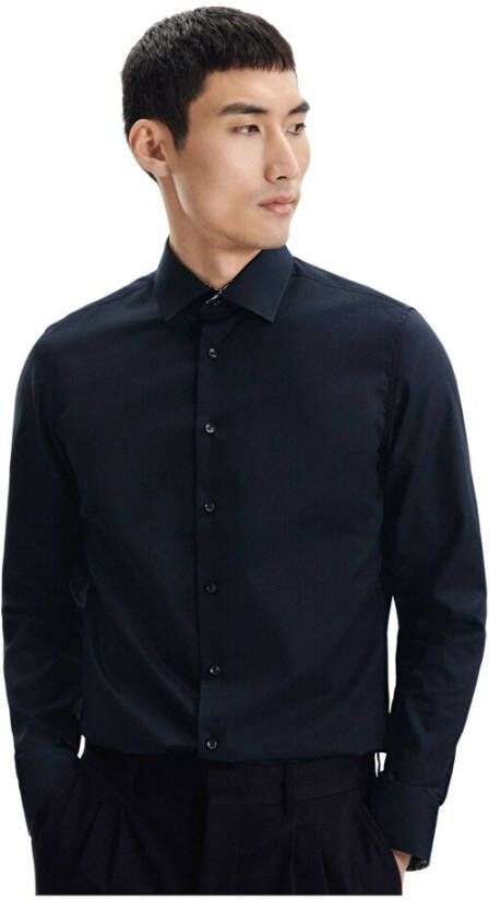 Seidensticker Businessoverhemd Shaped extra lange mouwen kentkraag uni