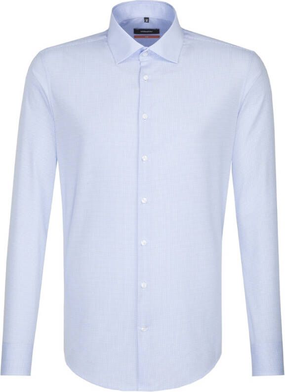 seidensticker Business Shirt Slim Blauw Heren