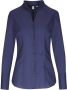 Seidensticker Klassieke blouse Zwarte roos Lange mouwen kraag uni - Thumbnail 2