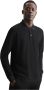 Seidensticker Polo-Shirt Slim Zwart Heren - Thumbnail 2
