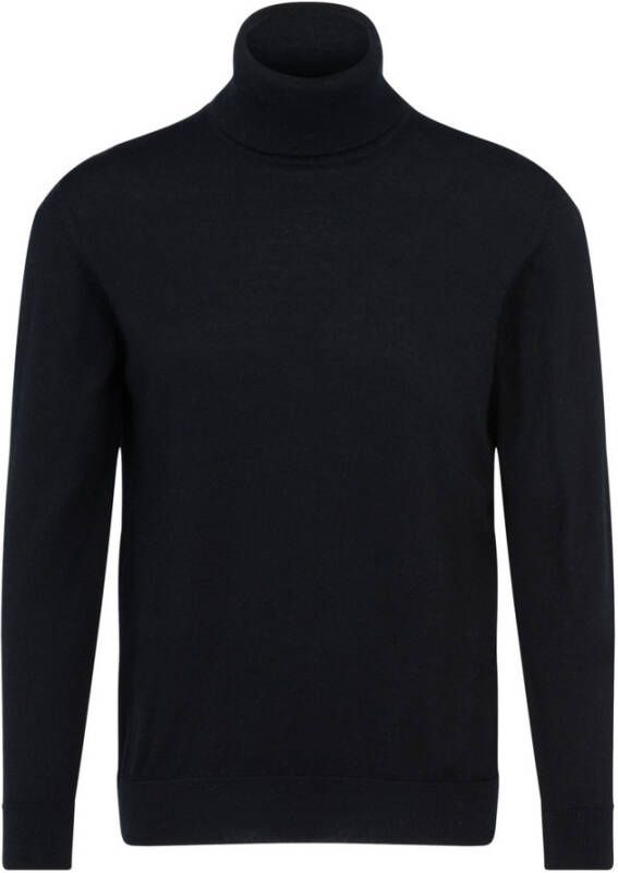 seidensticker Pullover Regular Zwart Heren