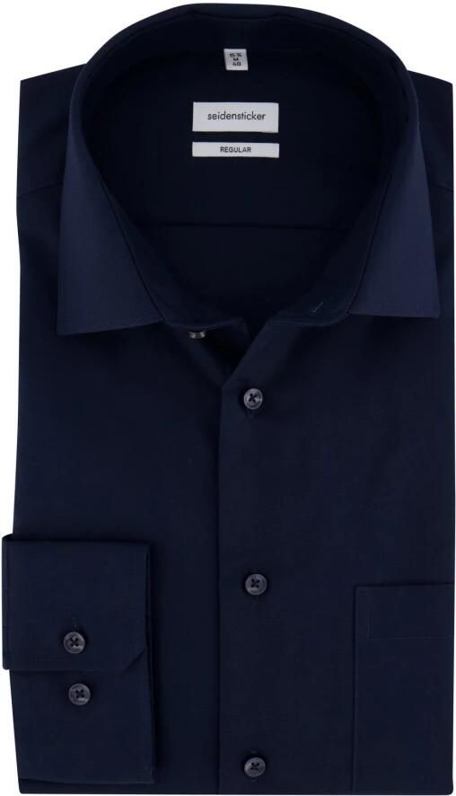 Seidensticker Businessoverhemd Regular lange mouwen kentkraag uni - Foto 3