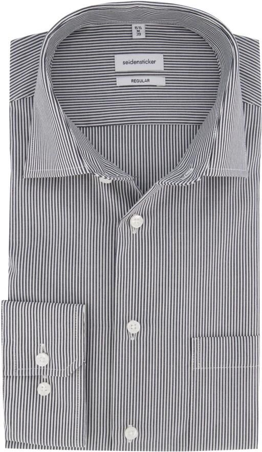 Seidensticker Businessoverhemd Regular lange mouwen kentkraag strepen - Foto 2