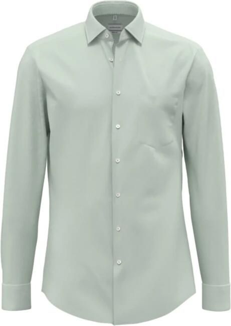 Seidensticker Businessoverhemd Regular lange mouwen kentkraag uni