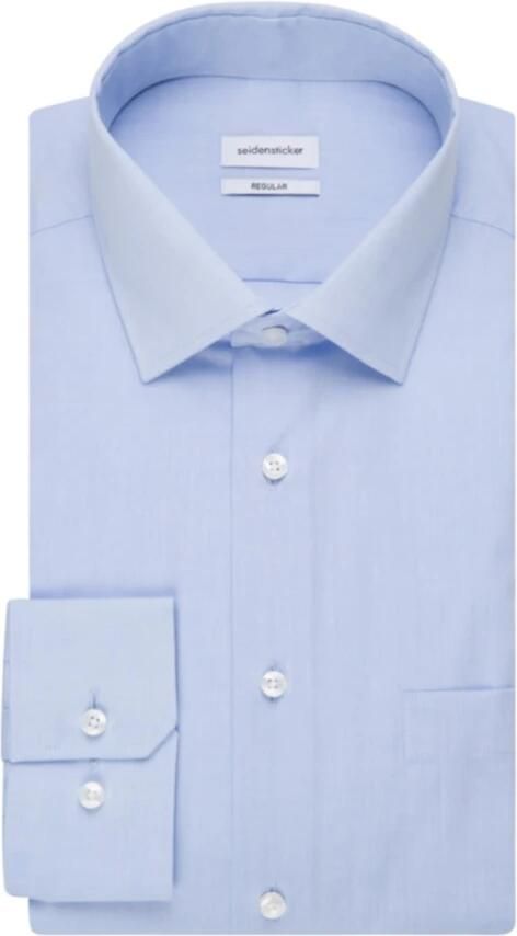 Seidensticker Businessoverhemd Zwarte roos Regular 1 1 Kent kraag effen - Foto 7