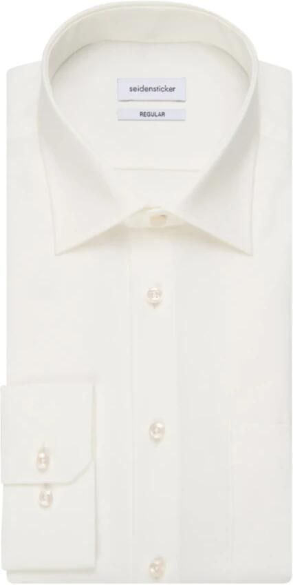 Seidensticker Wit Business Overhemd Lange Mouw White Heren - Foto 6